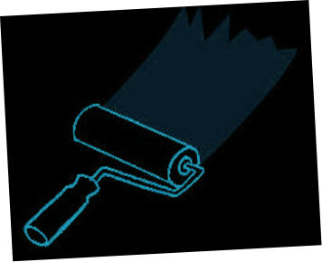 塗装のイラスト